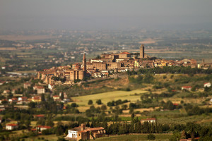 Panorama di Castiglion Fiorentino